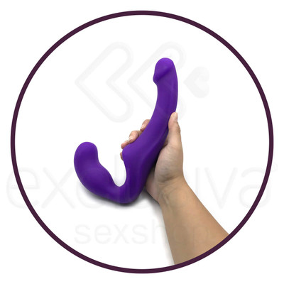 Foto 4 do produto Estimulador com Penetrador em Silicone Aveludado - Fun Factory Share | 23,7 x 5,3 cm | Disponível em 2 Cores
