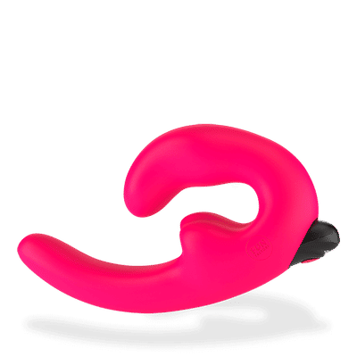 Foto 4 do produto Vibrador Estimulador de Ponto G e Clítoris Recarregável com 5 Modos de Vibração - Fun Factory Sharevibe - 12,8 x 3,5 cm | Cor: Pink