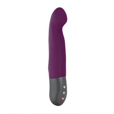 Foto 3 do produto Fun Factory Stronic G - Massageador Recarregável com estimulador de Ponto G e 10 Pulsações à Prova D'Água - 21,5 x 3,6 cm | Cor: Roxo