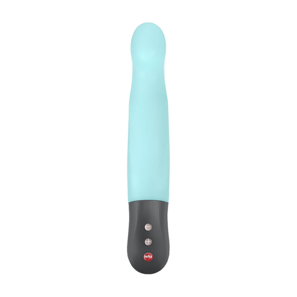Fun Factory Stronic G - Massageador Recarregável com estimulador de Ponto G e 10 Pulsações à Prova D'Água - 21,5 x 3,6 cm | Cor: Azul - 2