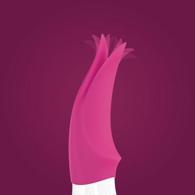 Foto 9 do produto Vibrador Recarregável com Ponta Dupla para Estimular o Clítoris, Feito em Silicone com Coloração Vegana e 6 Modos de Vibração - Fun Factory Volta - 19,5 x 4 cm | Disponível em 3 Cores