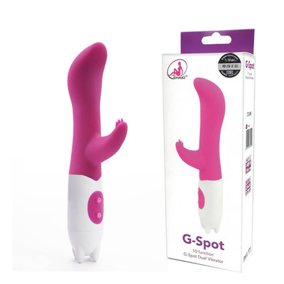 Foto 2 do produto Vibrador Estimulador de Ponto G e Clítoris com 10 Níveis de Vibração - G-Spot | 6,5 x 2,5 cm | Disponível em 2 Cores