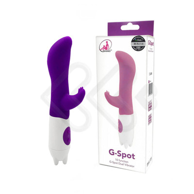 Foto 5 do produto Vibrador Estimulador de Ponto G e Clítoris com 10 Níveis de Vibração - G-Spot | 6,5 x 2,5 cm | Disponível em 2 Cores