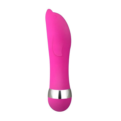 Foto 2 do produto Vibrador Personal em Formato de Golfinho com Vibração Multivelocidade - G-Spot | 11,5 x 2,5 cm | Disponível em 2 Cores