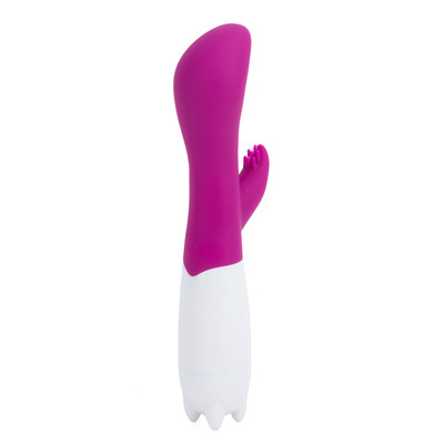 Foto 6 do produto Vibrador Ponto G com Estimulador Clitoriano Recarregável e 10 Modos de Vibração - G-Spot | 6,7 x 3,1 cm | Disponível em 2 Cores