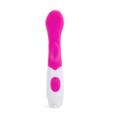 Foto 3 do produto Vibrador Ponto G com Estimulador Clitoriano Recarregável e 10 Modos de Vibração - G-Spot | 6,7 x 3,1 cm | Disponível em 2 Cores