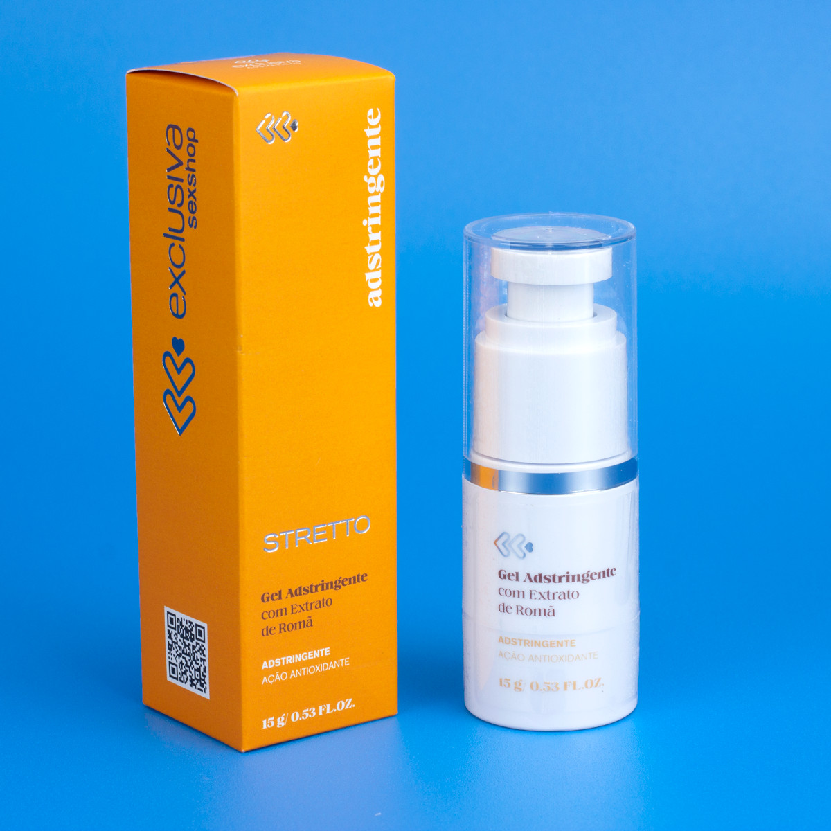 Gel Adstringente Feminino com Extrato de Romã - Exclusiva Stretto | 15g - 1