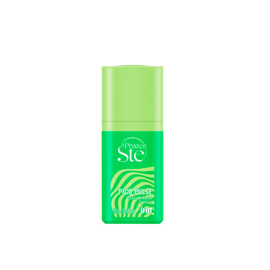Gel com Aroma de Menta e Efeito de Sucção, Pulsação e Vibração - Intt Pico Pulse By Prazer Ste | 16g - 3