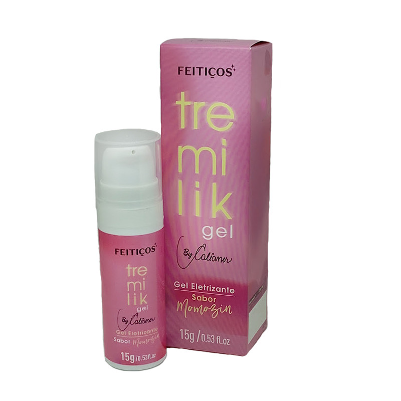 Gel Aromatizado Comestível e Beijável com Vibramax - Tremilik Feitiços | 15g | Disponível em 9 Sabores - 11