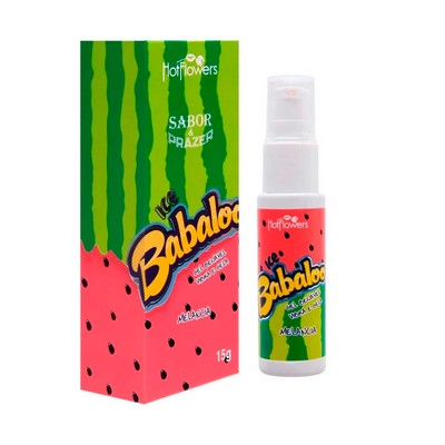 Foto 3 do produto Gel Beijável à Base d'Água com Efeito de Vibração e Refrescância - Hot Flowers Ice Babaloo | 15 g | Disponível em 2 Sabores