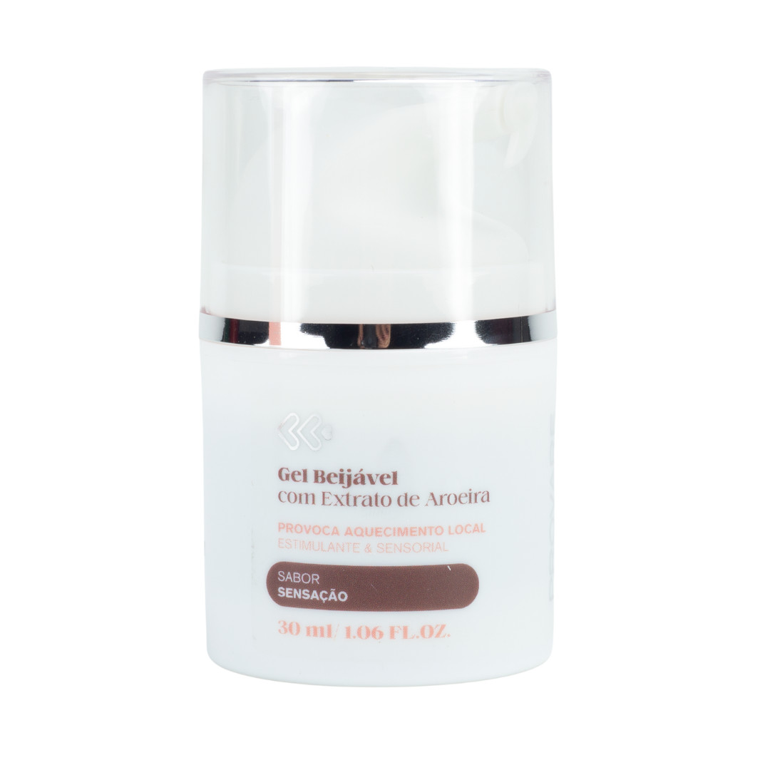 Gel Beijável com Efeito de Aquecimento e Extrato de Aroeira - Exclusiva Provare | 30 ml | Sabor: Sensação - 3