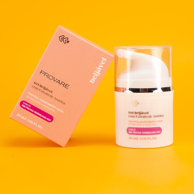 Foto 2 do produto Gel Beijável com Efeito de Aquecimento e Extrato de Aroeira - Exclusiva Provare | 30 ml | Disponível em 5 Sabores