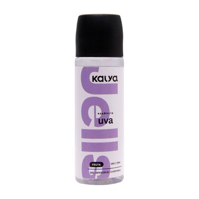 Gel Beijável com Sabores de Sensação e Uva e Efeito Hot - Kalya Jells Duo | 38g
