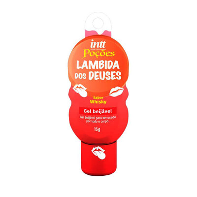 Gel Beijável com Função de Esquentar - Intt Poções Lambida dos Deuses - 15g | Disponível em 2 Sabores