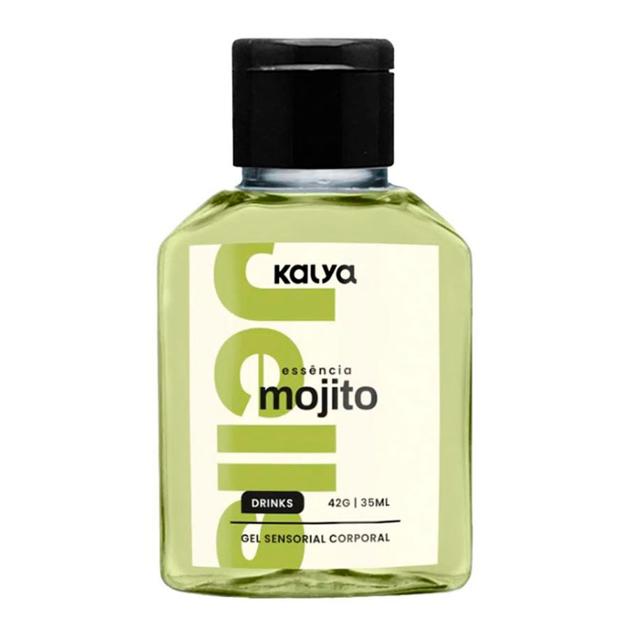 Gel Beijável para Massagem Corporal com Efeito Esquenta - Kalya Jells - 35ml | Disponível em 13 Sabores - 11