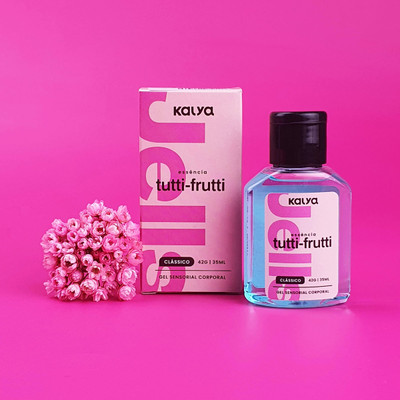 Gel Beijável para Massagem Corporal com Efeito Esquenta - Kalya Jells - 35ml | Disponível em 13 Sabores