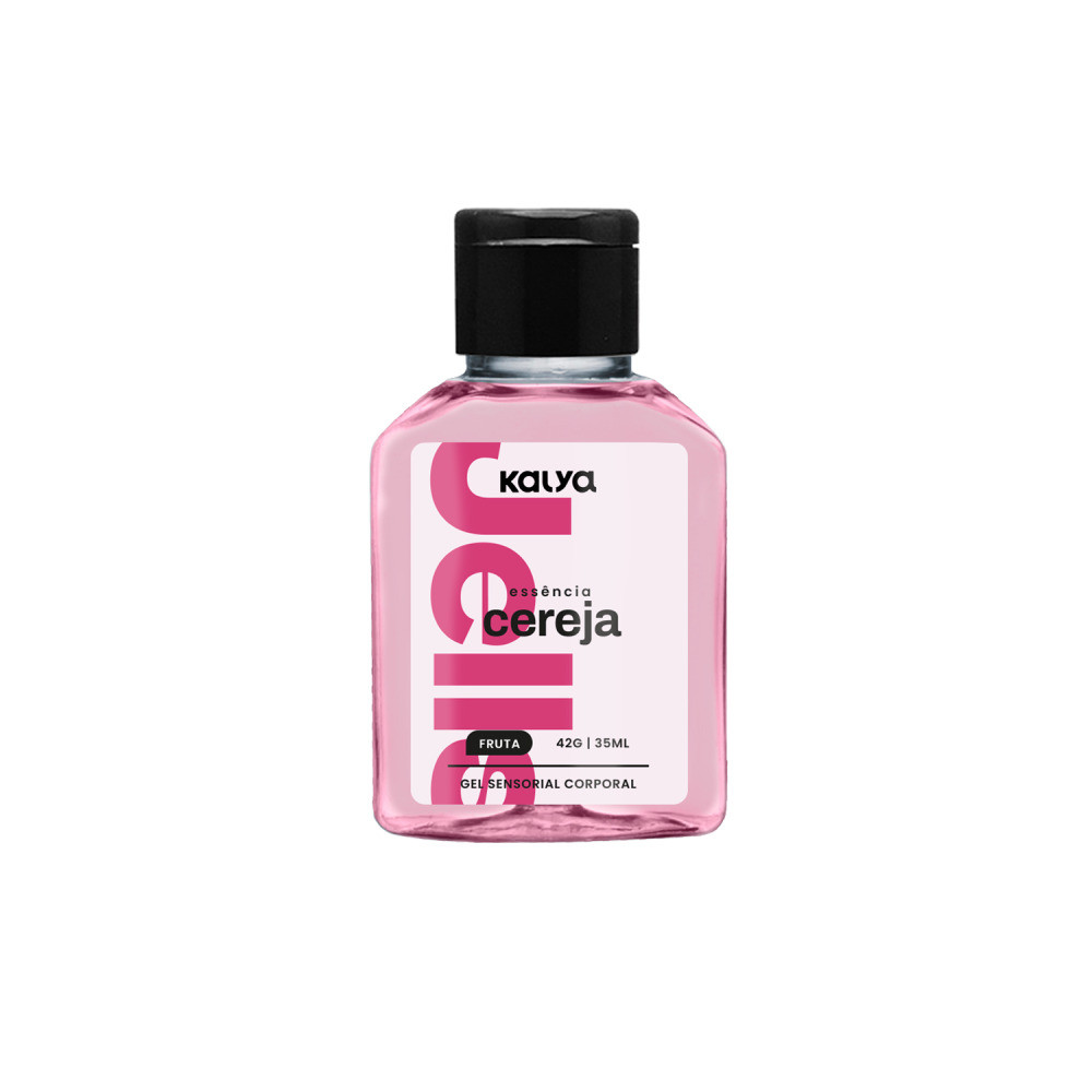 Gel Beijável para Massagem Corporal com Efeito Esquenta - Kalya Jells - 35ml | Disponível em 13 Sabores - 8