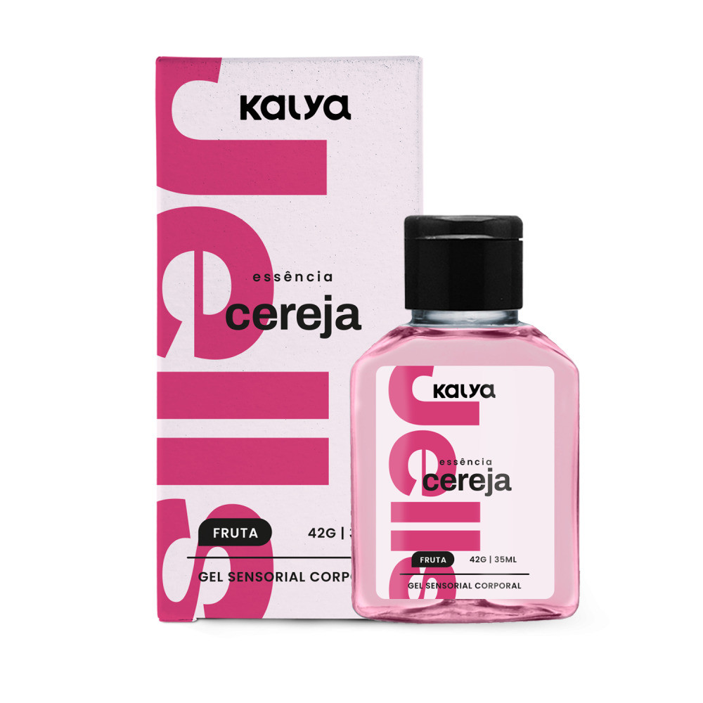 Gel Beijável para Massagem Corporal com Efeito Esquenta - Kalya Jells - 35ml | Disponível em 13 Sabores - 7