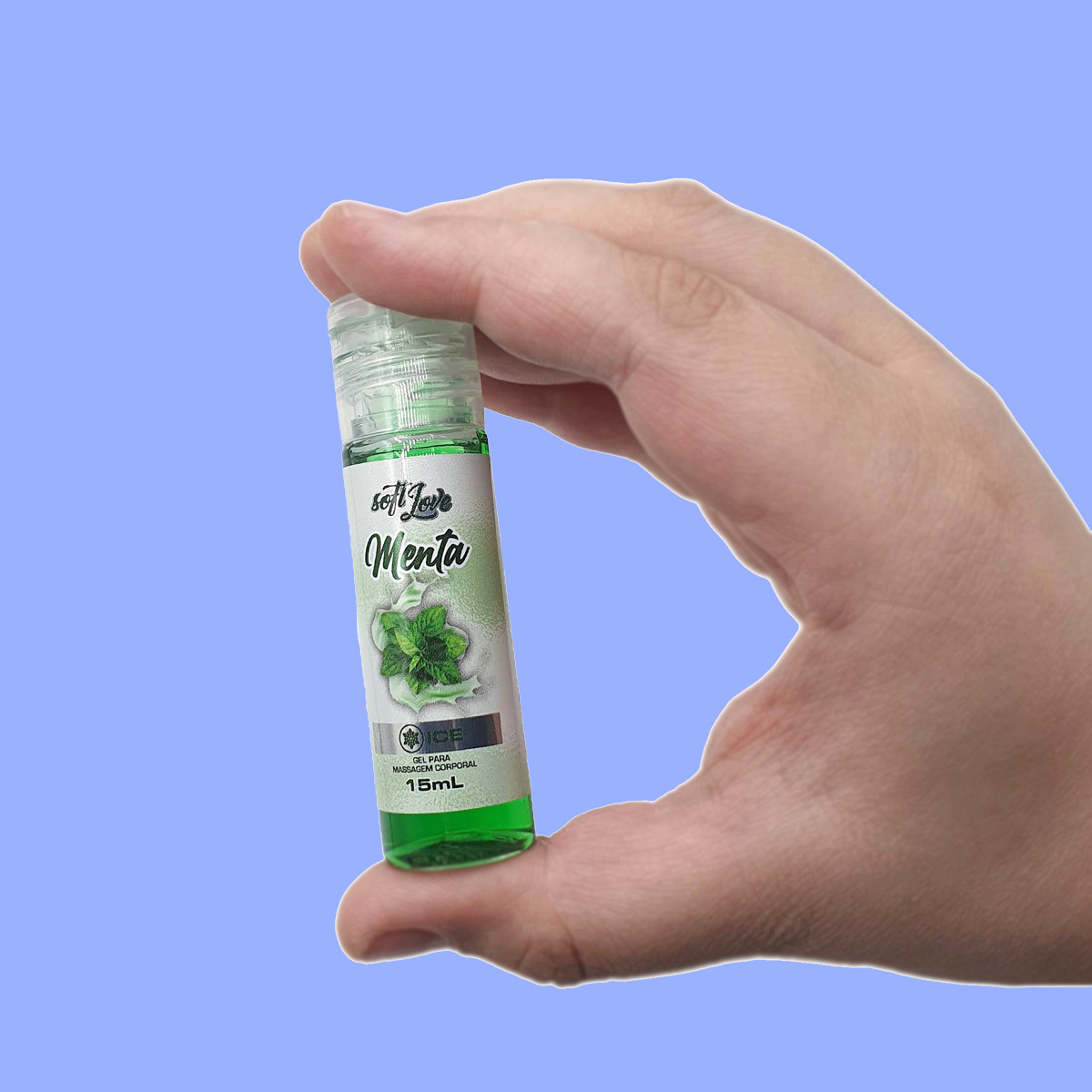 Gel Beijável Para Massagem Corporal com Sensação Refrescante - Soft Love Ice | 15ml | Disponível em 3 Sabores - 4
