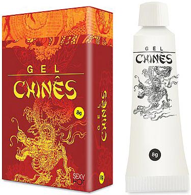 Gel Excitante para Massagem - Sexy Hot Gel Chinês - 8g - 1