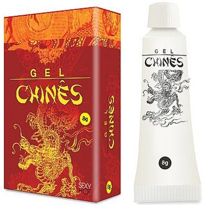 Foto 1 do produto Gel Excitante para Massagem - Sexy Hot Gel Chinês - 8g