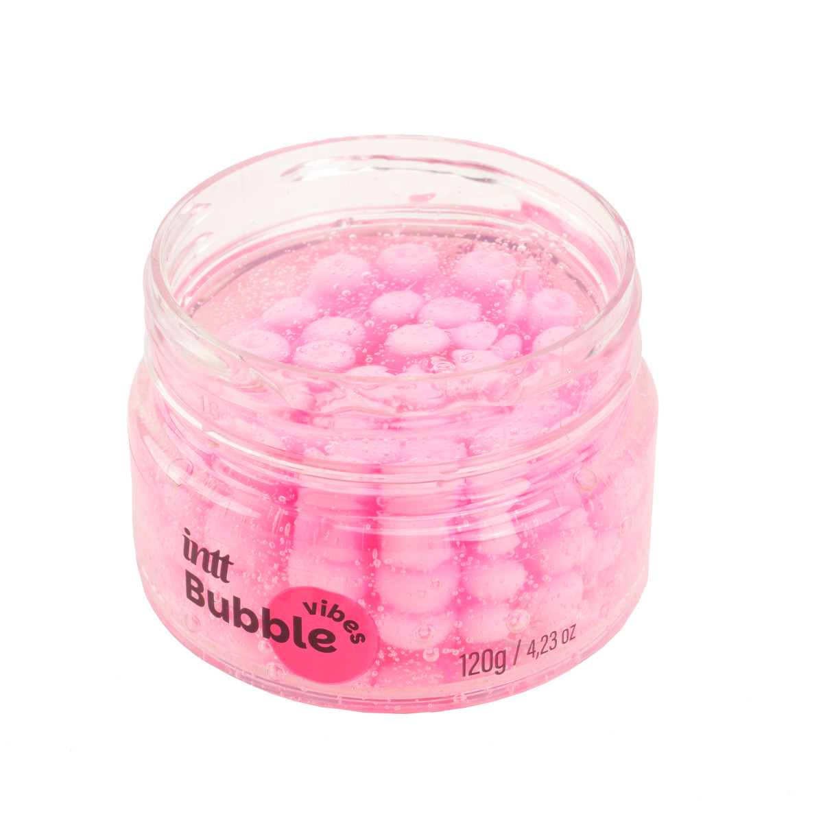 Gel Deslizante com Esferas de Ativação Térmica e Vibratória - Intt Bubble Vibes Chiclete | 120g - 4