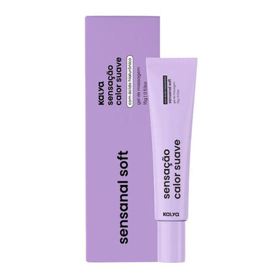 Gel Dessensibilizante Unissex com Ácido Hialurônico e Sensação de Calor Suave - Kalya Sensanal Soft | 15g