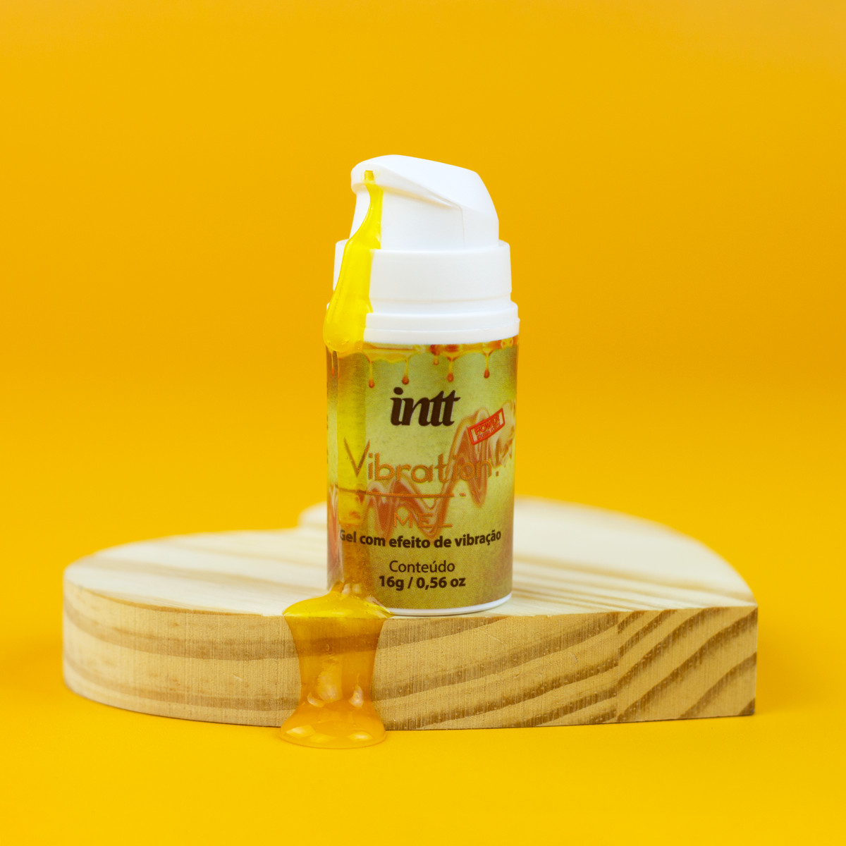 Gel Estimulante com Efeito de Vibração, Pulsação e Aquecimento - Intt Vibration! Honey | 16g - 2