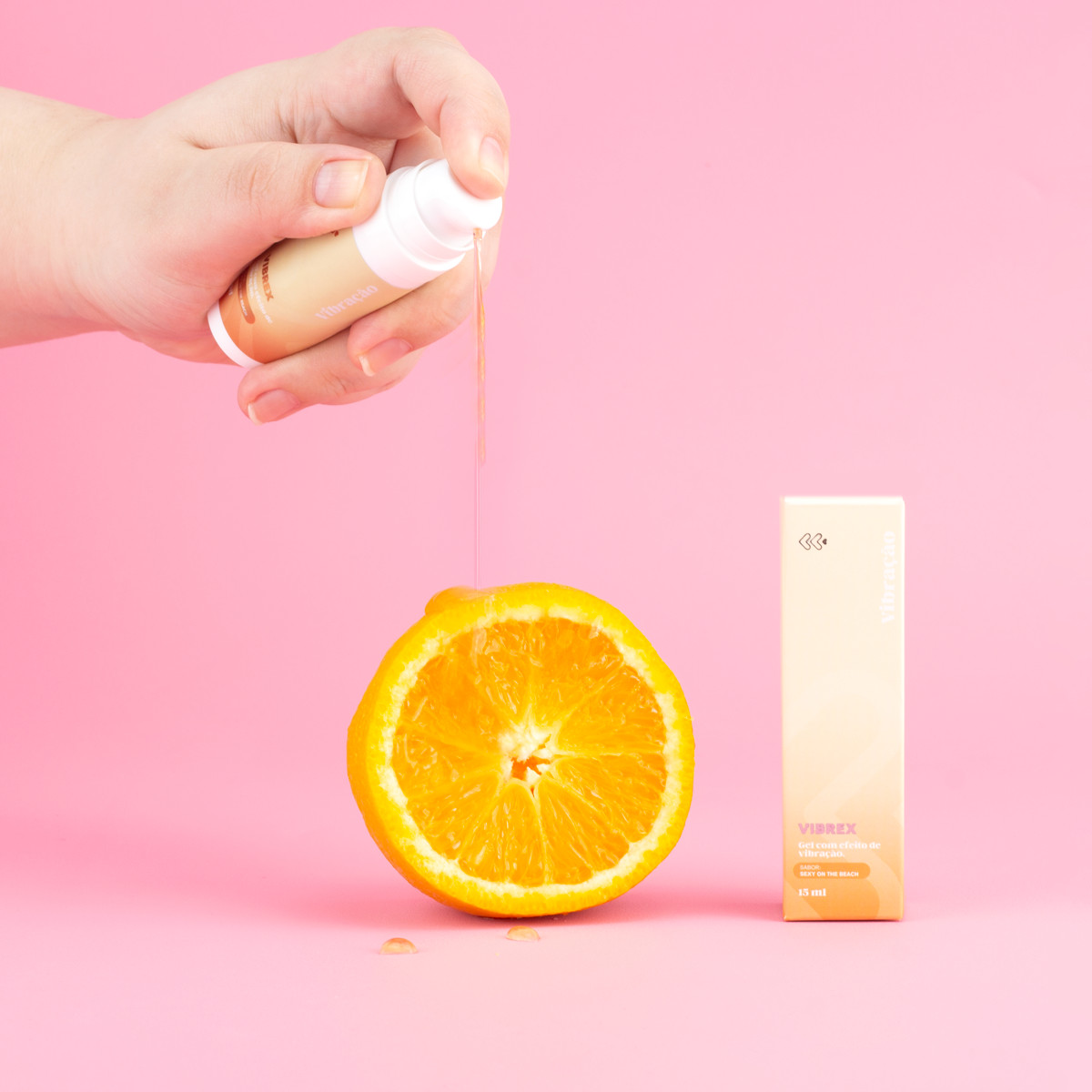 Gel Estimulante com Efeito de Vibração e Pulsação - Exclusiva Vibrex | 15ml | Disponível em 4 Sabores - 5