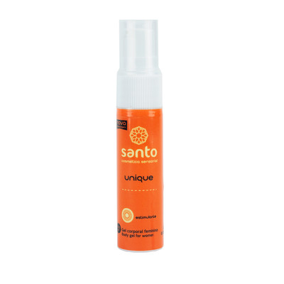 Foto 3 do produto Gel Estimulante Feminino com Efeito Quente, Frio e Adstringente - Santo Cosmético Sensorial Unique | 15 ml