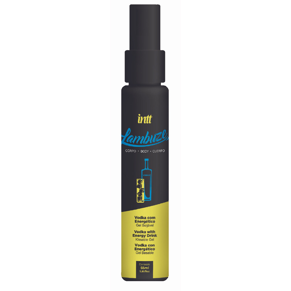 Gel Excitante Beijável Lubrificante com Leve Efeito de Aquecimento - Intt Lambuze - 55 ml | Disponível em 5 Sabores - 3