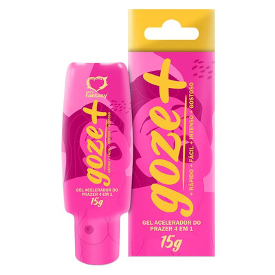 Gel Excitante Feminino 4 em 1 - Sexy Fantasy Goze + | 15g