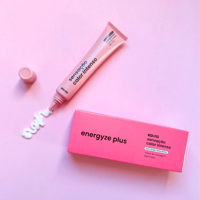Foto 1 do produto Gel Excitante Feminino com Ácido Hialurônico, Pulsação e Aquecimento - Kalya Energyze Plus | 15 g