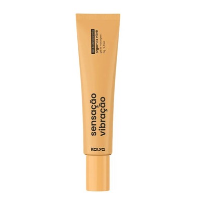 Foto 3 do produto Gel Excitante Feminino Beijável com Ácido Hialurônico e Efeito de Vibração - Kalya Orgamax Vibrê - 15 Gramas
