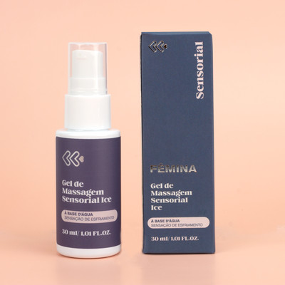 Foto 3 do produto Gel Excitante Feminino com Extrato de Folha de Hortelã-Pimenta e Sensação de Esfriamento - Exclusiva Fêmina | 30ml