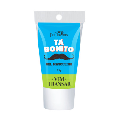 Gel Excitante Masculino - Hot Flowers Tá Bonito | 25g