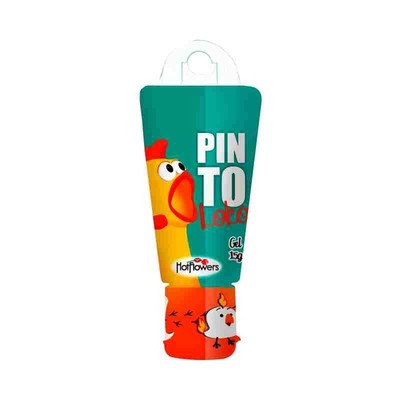 Gel Excitante Masculino com Sensação de Aquecimento e Vibração - Hot Flowers Pinto Loko | 15g