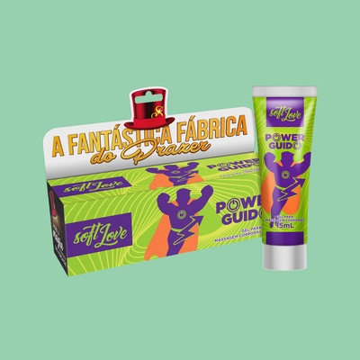 Gel Excitante Masculino - Soft Love Power Guido | 15 ml