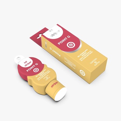 Gel Excitante Unissex Com Efeito de Vibração e Aquecimento - Intt Cosméticos Striper Point G | 8g