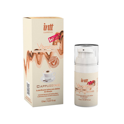 Gel Excitante Unissex com Efeito de Vibração - Intt Vibration! | 17ml | Sabor: Cappuccino