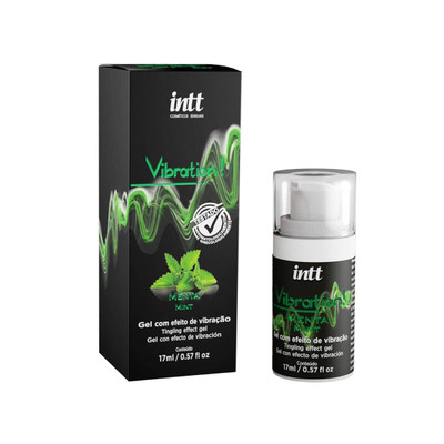 Gel Excitante Unissex com Efeito de Vibração - Intt Vibration! | 17ml | Sabor: Menta