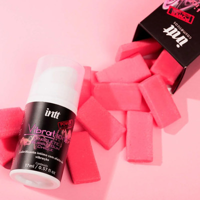 Gel Excitante Unissex com Efeito de Vibração - Intt Vibration! | 17ml | Sabor: Chiclete