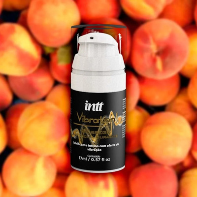Gel Excitante Unissex com Efeito de Vibração - Intt Vibration! | 17ml | Sabor: Pêssego