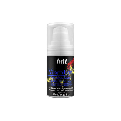 Gel Excitante Unissex com Efeito de Vibração - Intt Vibration! | 17ml | Sabor: Vodka com Energético
