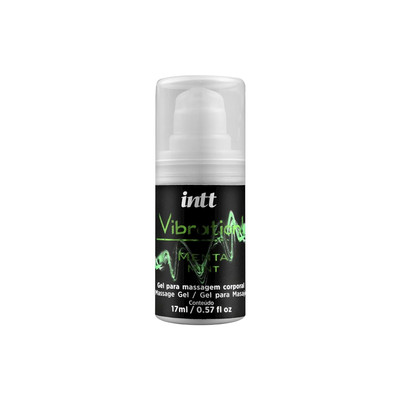 Gel Excitante Unissex com Efeito de Vibração - Intt Vibration! | 17ml | Sabor: Menta