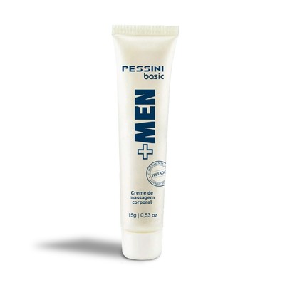 Gel Funcional e Estimulante para Ereção - Pessini Basic +Men | 15g