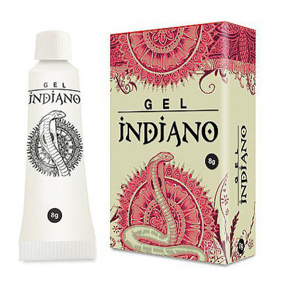Foto 1 do produto Gel Sensibilizante - Sexy Hot Gel Indiano - 8g