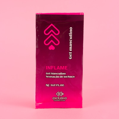 Gel Intensificador de Ereção e Efeito de Aquecimento - Exclusiva Inflame | 5g