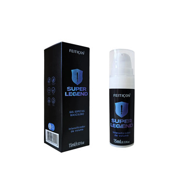 Gel Intensificador de Volume com Efeito Térmico - Feitiços Super Legend | 15ml