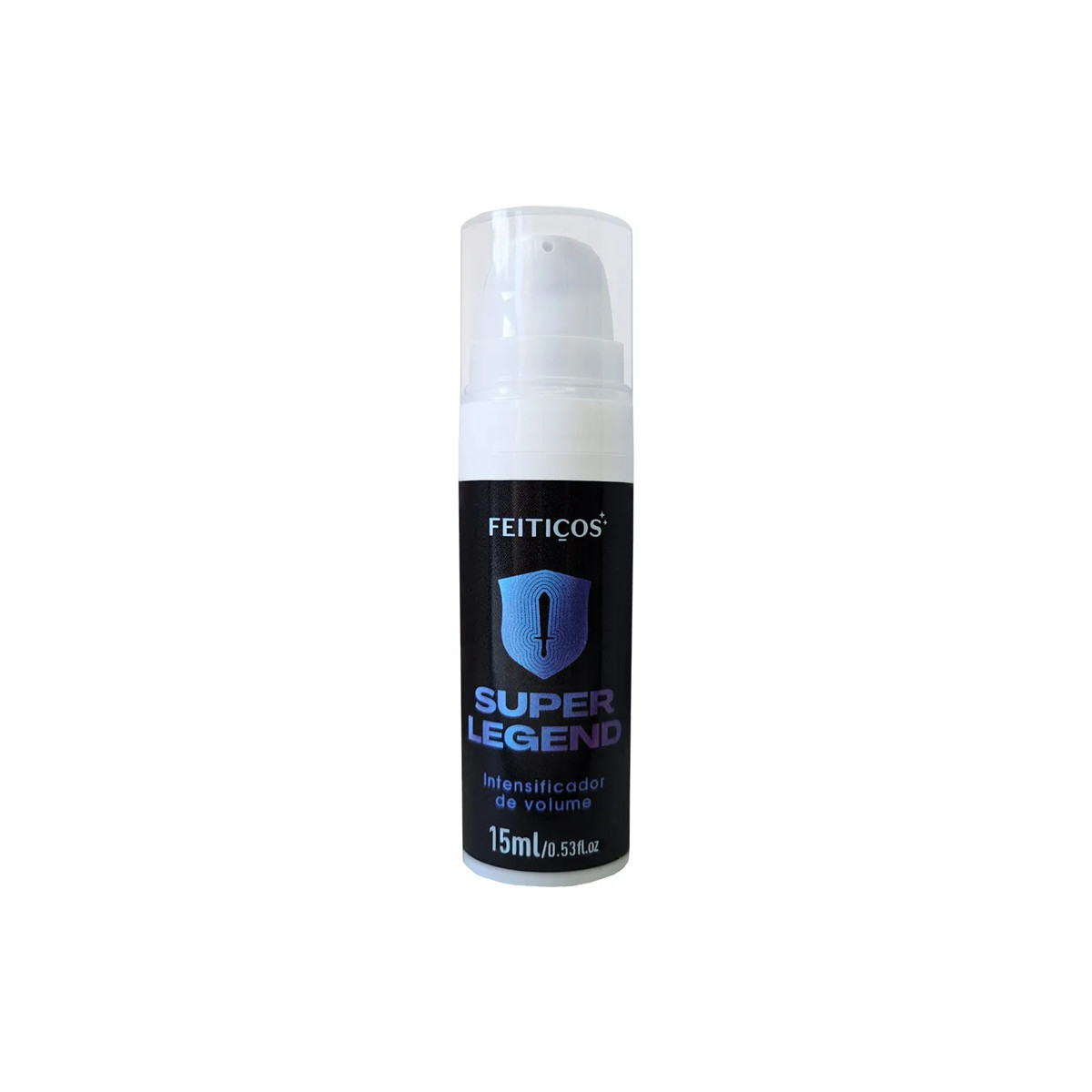Gel Intensificador de Volume com Efeito Térmico - Feitiços Super Legend | 15ml - 2